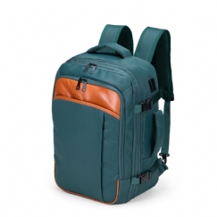 Foto Mochila Expansível Personalizada Verde