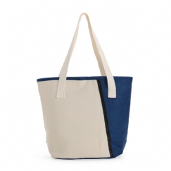Foto Bolsa Sacola Térmica Poliéster Personalizada Azul
