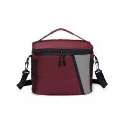 Foto Bolsa Térmica Personalizada Poliéster Vermelha