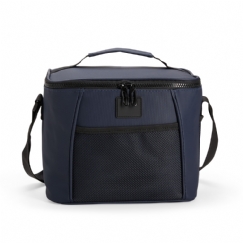 Foto Bolsa Térmica Poliéster e PVC Personalizada Azul