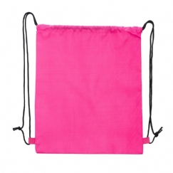 Foto Mochila Saco Poliéster Impermeável Rosa
