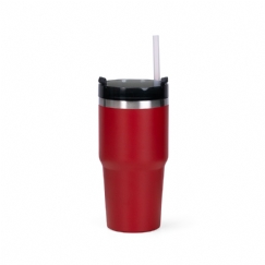 Foto Copo Térmico Inox Personalizado Vermelho