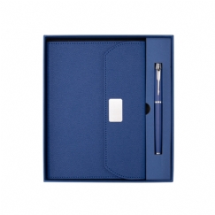 Foto Kit Executivo Personalizado Azul
