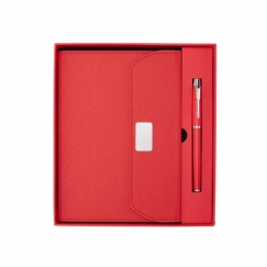 Foto Kit Executivo Personalizado Vermelho