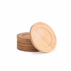 Foto Kit Porta-Copo Bambu Personalizado