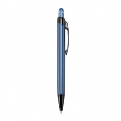 Foto Caneta Metal Touch Personalizada Azul