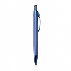 Foto Caneta Metálica Touch Personalizada Azul