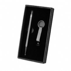 Foto Kit Caneta Chaveiro Alumínio Personalizado