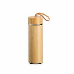 Foto Garrafa Térmica Bambu Personalizada