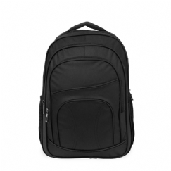 Foto Mochila Nylon Personalizada Preta