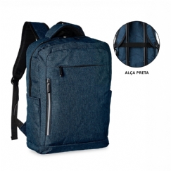 Foto Mochila Nylon Corporativa Personalizada Azul
