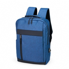 Foto Mochila Nylon Oxford Personalizada Azul
