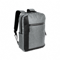 Foto Mochila Poliéster Personalizada Cinza
