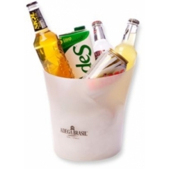 Foto S400 - Balde de gelo PP leitoso personalizado